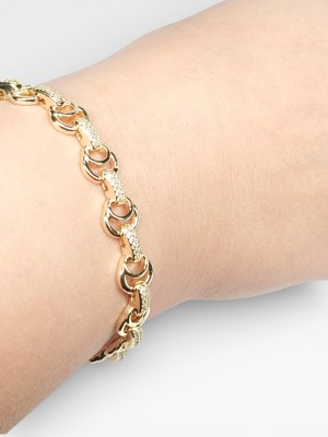 ÇELİK BİLEKLİK İÇ İÇE HALK 14K VIP SERISI ÇELİK BİLEKLİK İÇ İÇE HALK 14K VIP SERISI